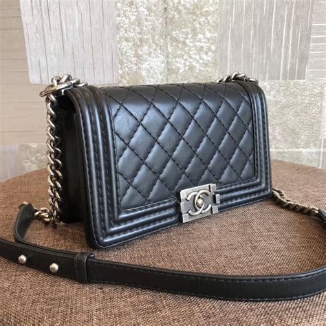 chanel le boy bag look alike|chanel boy bag old medium.